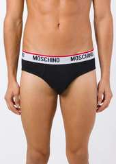 Moschino two-pack logo briefs