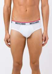 Moschino two-pack logo briefs