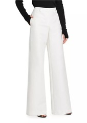 Moschino Wide-Leg Cotton Trousers