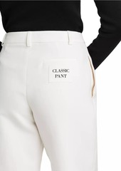 Moschino Wide-Leg Cotton Trousers