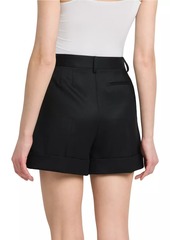 Moschino Wool Trouser Shorts