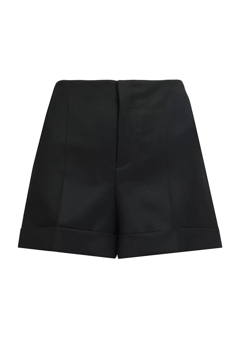 Moschino Wool Trouser Shorts