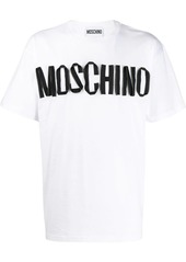 Moschino zipped logo relaxed-fit T-shirt