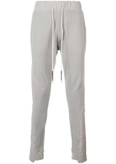 Mostly Heard Rarely Seen Asymmetrical seam track trousers