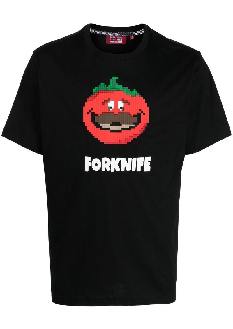 Mostly Heard Rarely Seen Forknife short-sleeved T-shirt