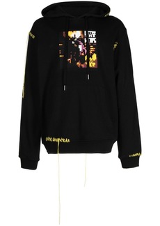 Mostly Heard Rarely Seen graphic-print cotton hoodie