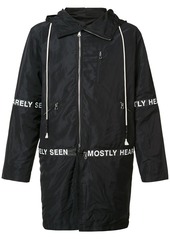 Mostly Heard Rarely Seen hooded parka