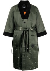 Mostly Heard Rarely Seen Kimono Robe overcoat
