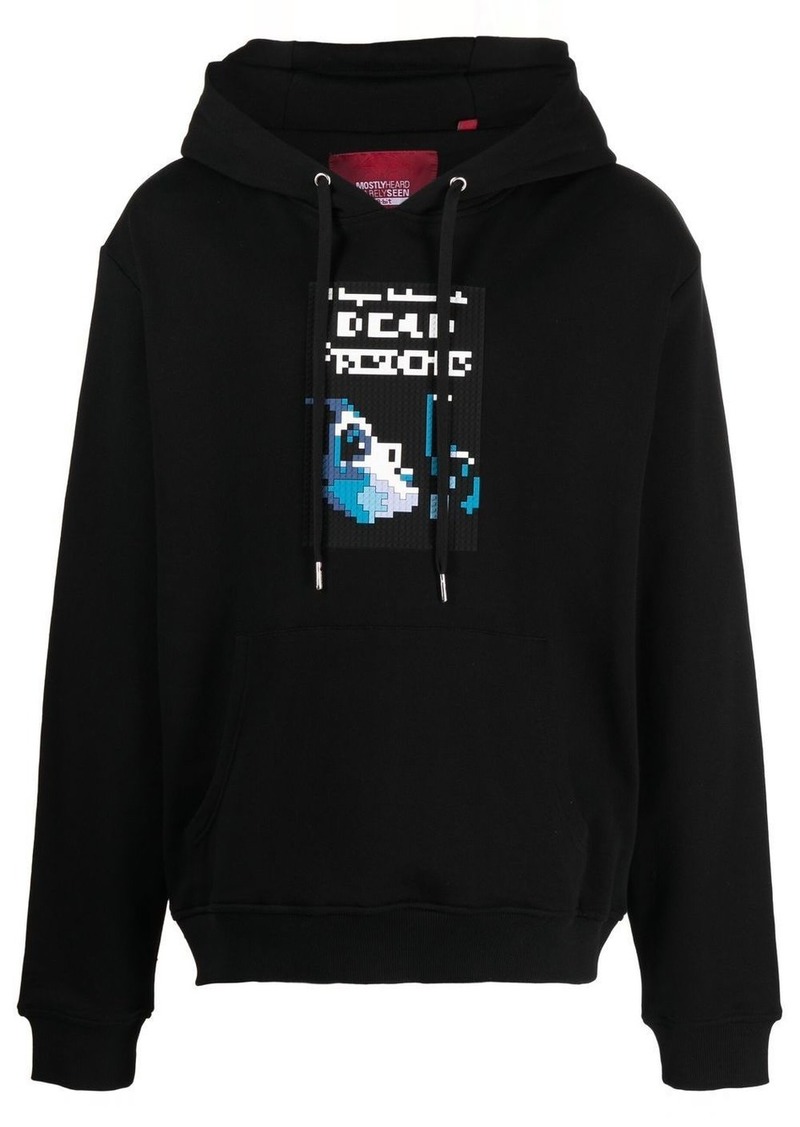Mostly Heard Rarely Seen Looting graphic-print hoodie
