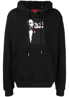 Mostly Heard Rarely Seen Mobstergraphic-print pullover hoodie