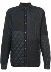 Mostly Heard Rarely Seen quilted shirt jacket