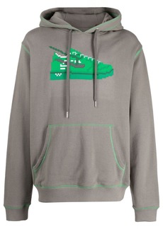 Mostly Heard Rarely Seen sneaker-print cotton hoodie