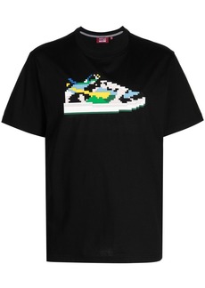 Mostly Heard Rarely Seen sneaker-print cotton T-shirt