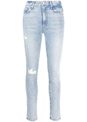 Mother Denim distressed-effect skinny jeans