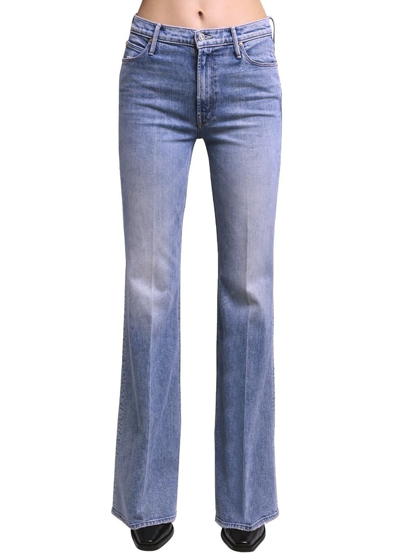 Doozy Flared High Rise Cotton Jeans 50 Off