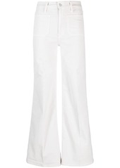 Mother Denim flared cotton trousers