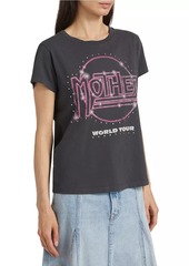 Mother Denim Goodie Goodie Embellished Cotton T-Shirt