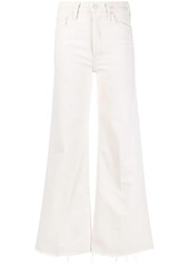 Mother Denim high-rise wide leg jeans