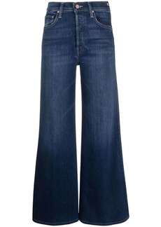 Mother Denim high-rise wide-leg jeans