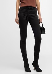 Mother Denim The High Waisted Looker Skimp Skinny Jeans