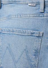 Mother Denim High Waisted Spinner Stonewashed Jeans