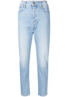 Mother Denim high-waisted straight jeans