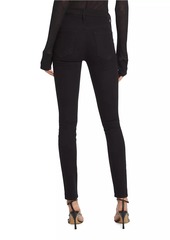 Mother Denim Looker High-Rise Stretch Skinny Jeans