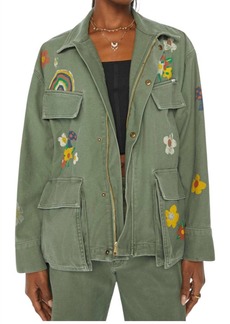 Mother Denim Mess Hall Jacket In Over And Out