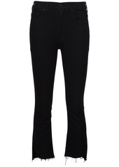 Mother Denim Insider high-rise cropped jeans