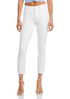 Mother Denim Mother Dazzler Mid Rise Ankle Skinny Jeans in Fairest Of Them All