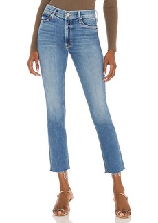 Mother Denim MOTHER Mid Rise Dazzler Ankle Fray