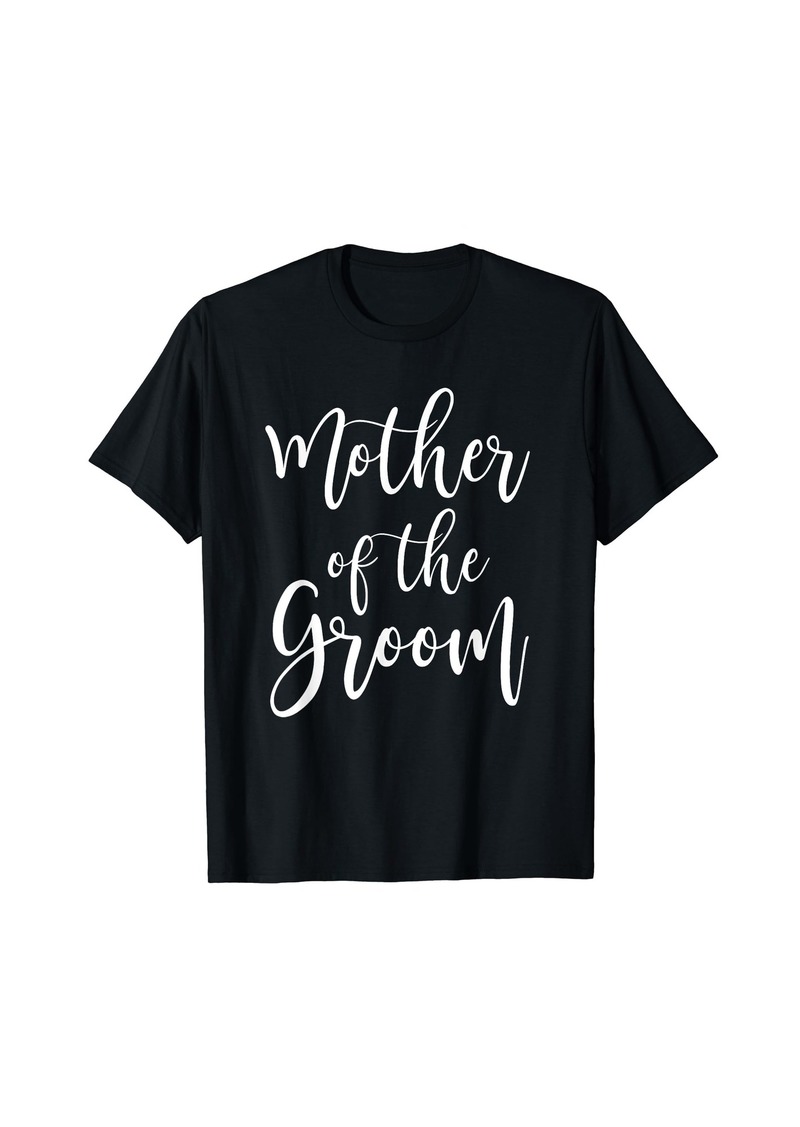 Mother Denim Mother Of The Groom Wedding Mom T-Shirt