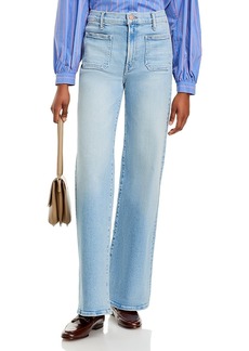 Mother Denim Mother Patch Pocket Undercover Wide Leg Jeans in California Cruiser