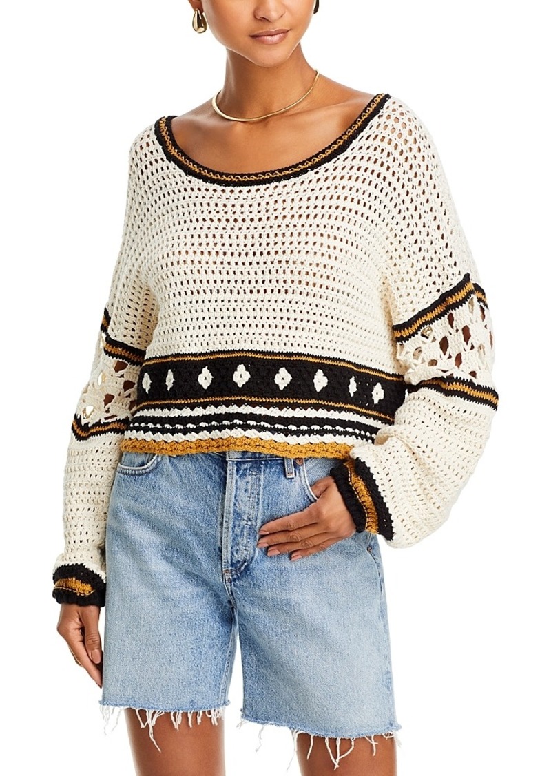 Mother Denim Mother The Bell Sleeve Sweater