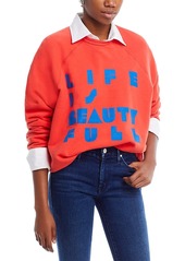 Mother Denim Mother The Biggie Message Sweatshirt