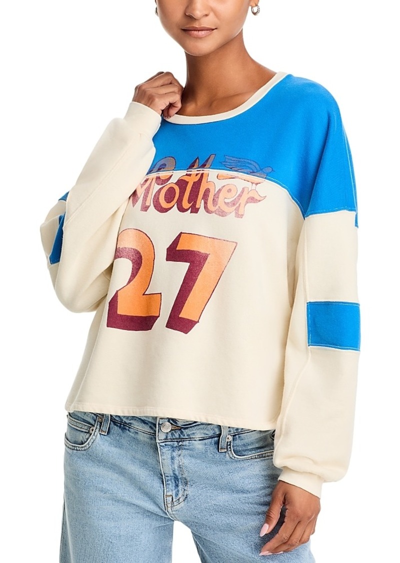 Mother Denim Mother The Champ Cotton Pullover Sweatshirt