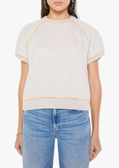 Mother Denim MOTHER The Tucked Away Contrast Stitch T-Shirt