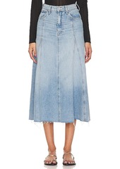 Mother Denim MOTHER The Full Swing Midi Skirt