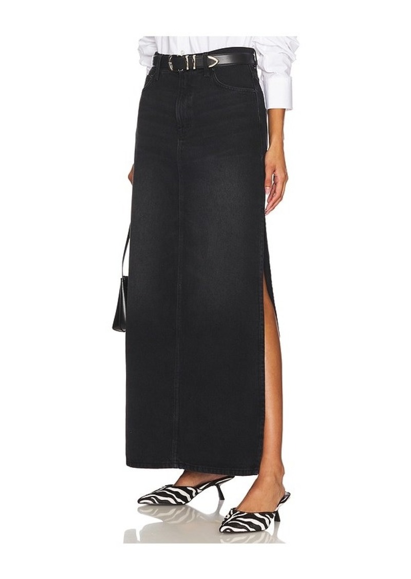 Mother Denim MOTHER The Fun Dip Slice Maxi Skirt