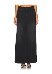 Mother Denim MOTHER The Fun Dip Slice Maxi Skirt