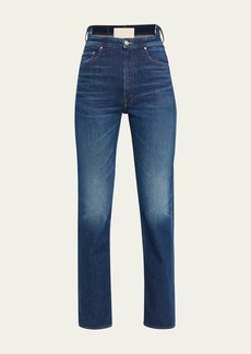Mother Denim MOTHER The High Waisted Rider Shift Sneak Jeans