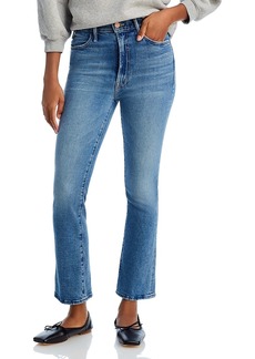 Mother Denim Mother The Hustler Flared High Rise Ankle Jeans in Scenic Route