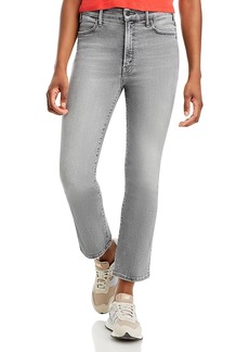Mother Denim Mother The Hustler High Rise Ankle Bootcut Jeans in Barely There