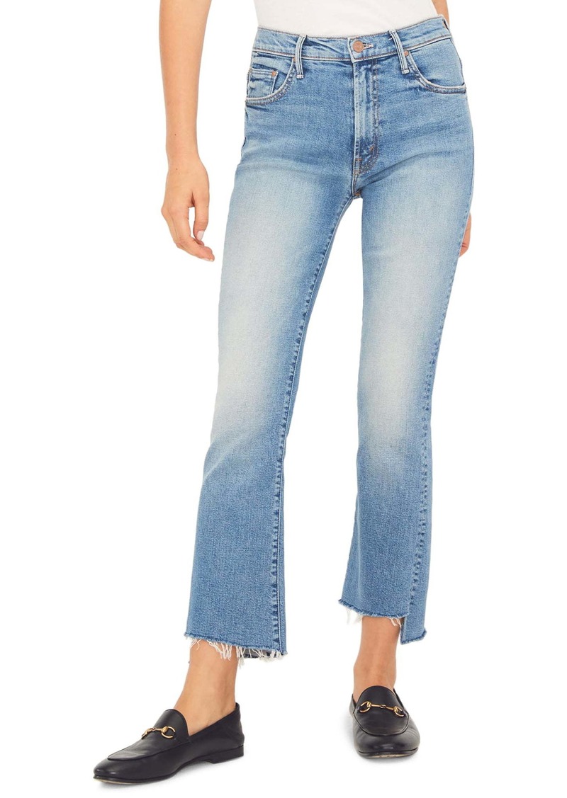 mother fray jeans