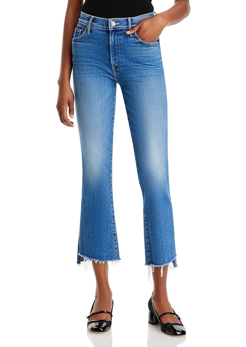 Mother Denim Mother The Insider High Rise Crop Jeans in Different