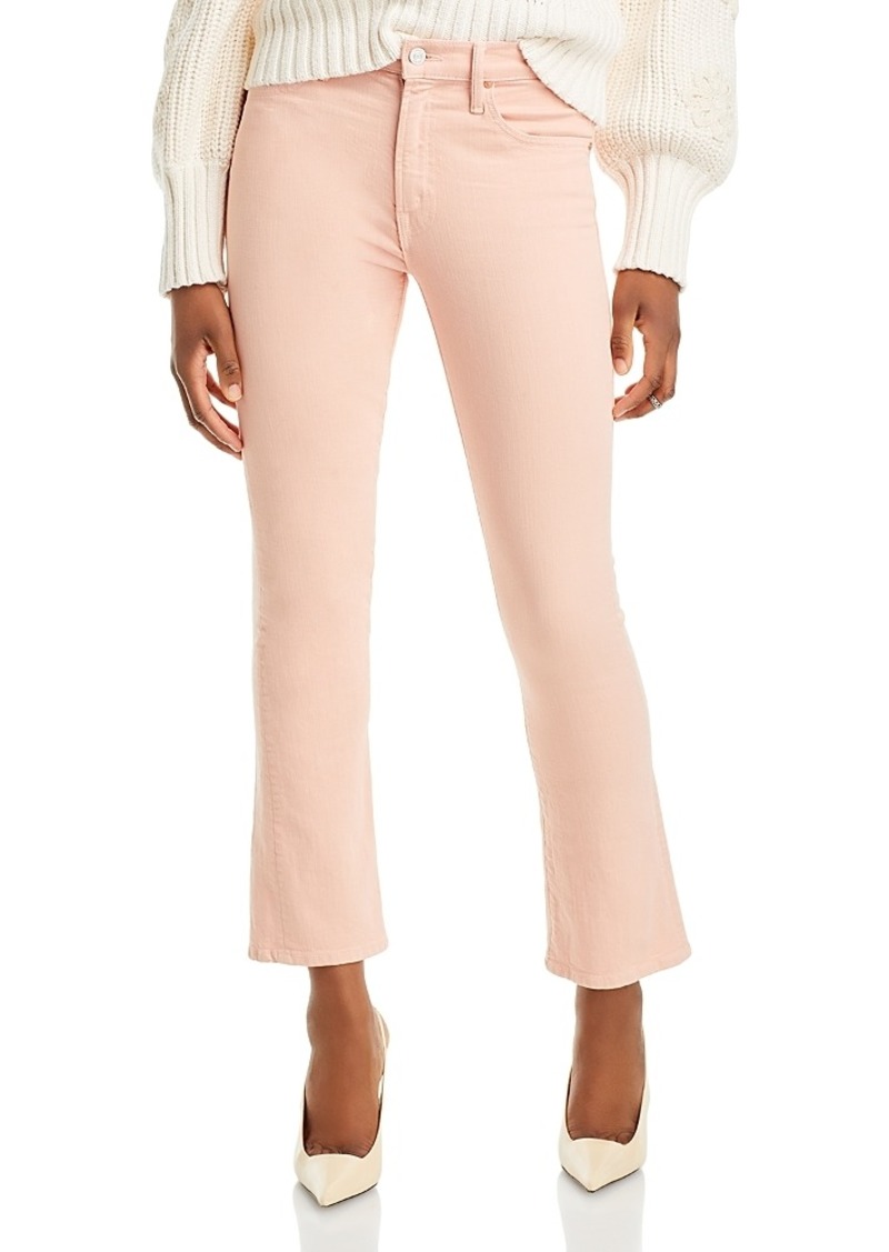 Mother Denim Mother The Insider Hover High Rise Straight Jeans in Peach Parfait