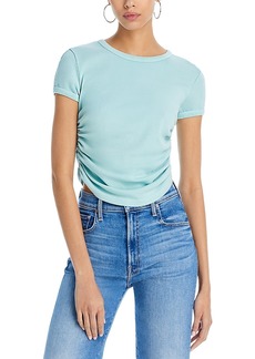 Mother Denim Mother The It's a Cinch Side Ruched Tee
