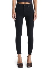 Mother Denim MOTHER The Looker Frayed Ankle Skinny Jeans in Not Guilty at Nordstrom