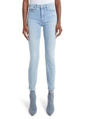 Mother Denim MOTHER The Looker High Waist Frayed Skinny Jeans in Zapped at Nordstrom