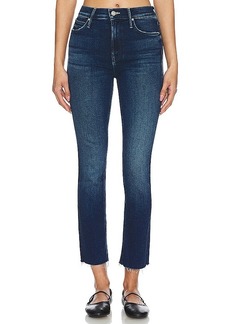 Mother Denim MOTHER The Mid Rise Dazzler Ankle Fray